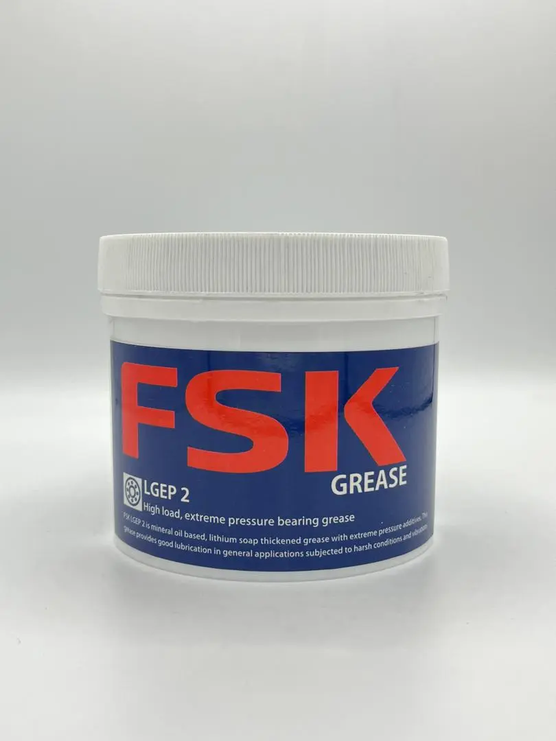 گریس لیتیوم EP2 نسوز 400 گرمی FSK - خرید و قیمت + مشخصات فنی | فارس صنعت کامران(FSK) گریس لیتیوم EP2 نسوز 400 گرمی FSK - خرید و قیمت + مشخصات فنی | فارس صنعت کامران(FSK)