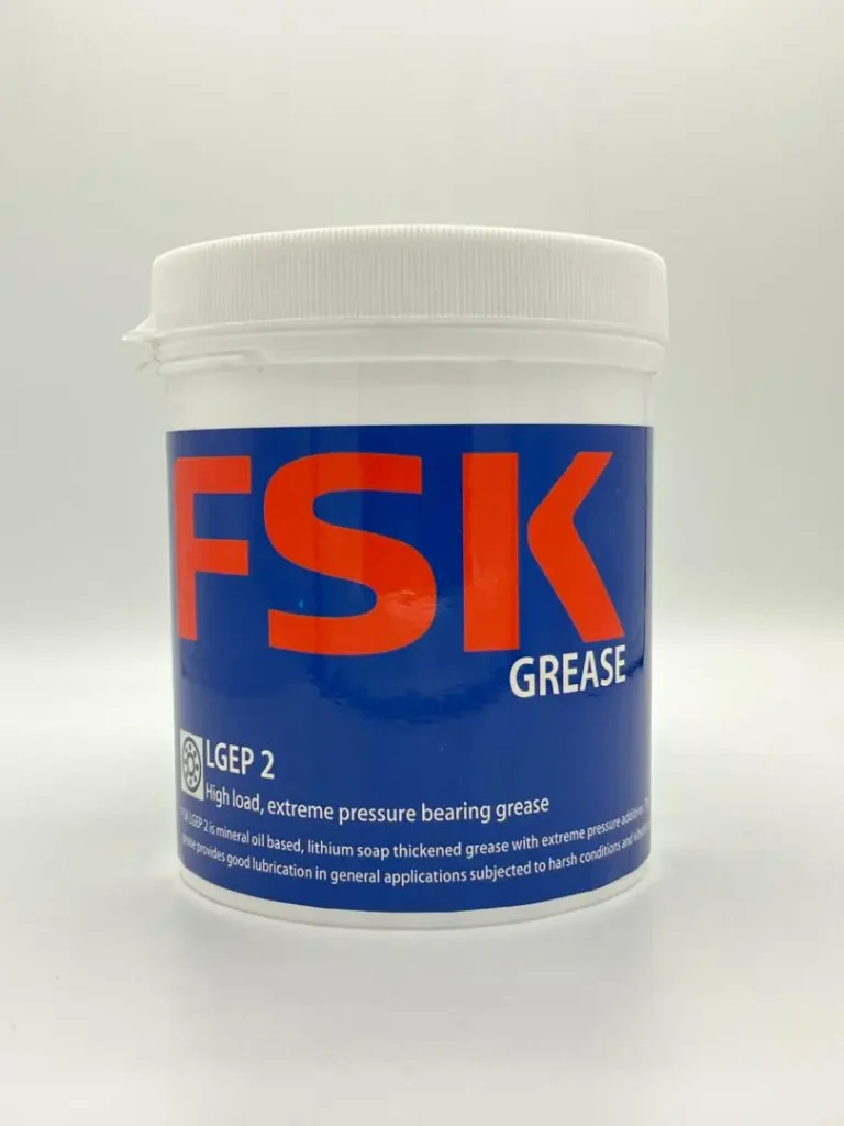 گریس لیتیوم EP2 نسوز 900 گرمی FSK LGEP 2/0.9 - فشار بالا و محدوده دمایی وسیع | فارس صنعت کامران(FSK)