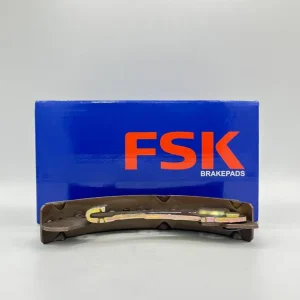 لنت ترمز عقب پژو 206 تیپ 2 (با اهرم) FSK با کیفیت OEM - شماره فنی L 91053800 | فارس صنعت کامران(FSK)